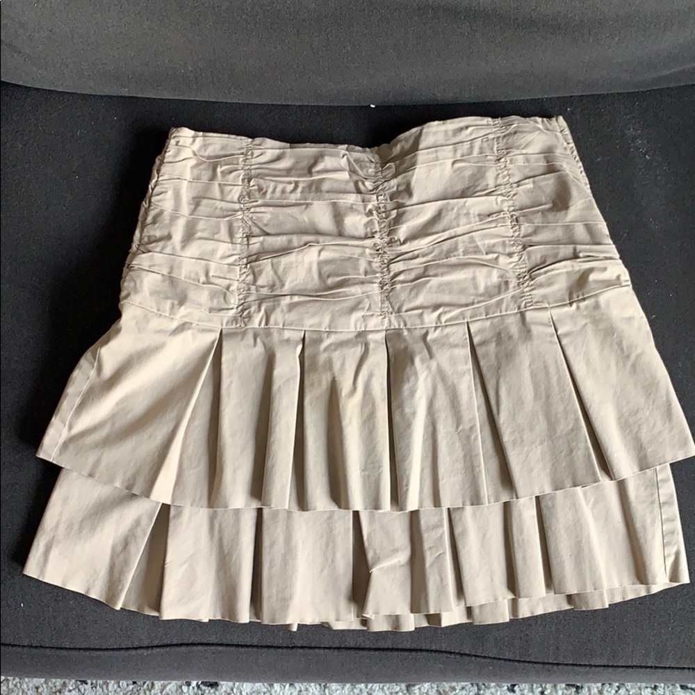 Anthropologie Skirt | Odille | Tan | Size 6